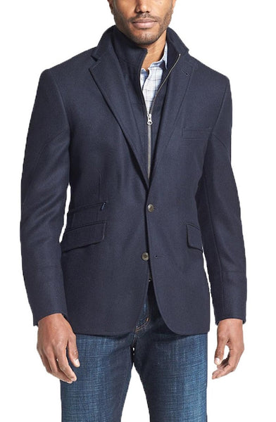 Kroon Ritchie Navy Hybrid Sport Coat Blue Lion Mens Apparel