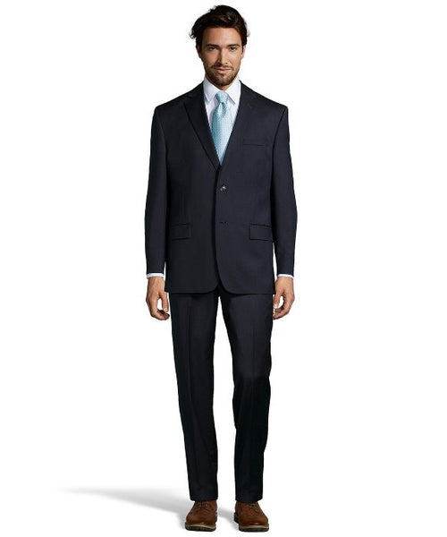 Palm Beach 100% Wool Navy Suit Jacket | Blue Lion Men's Apparel